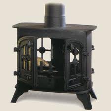 Double Sided Wood Stove